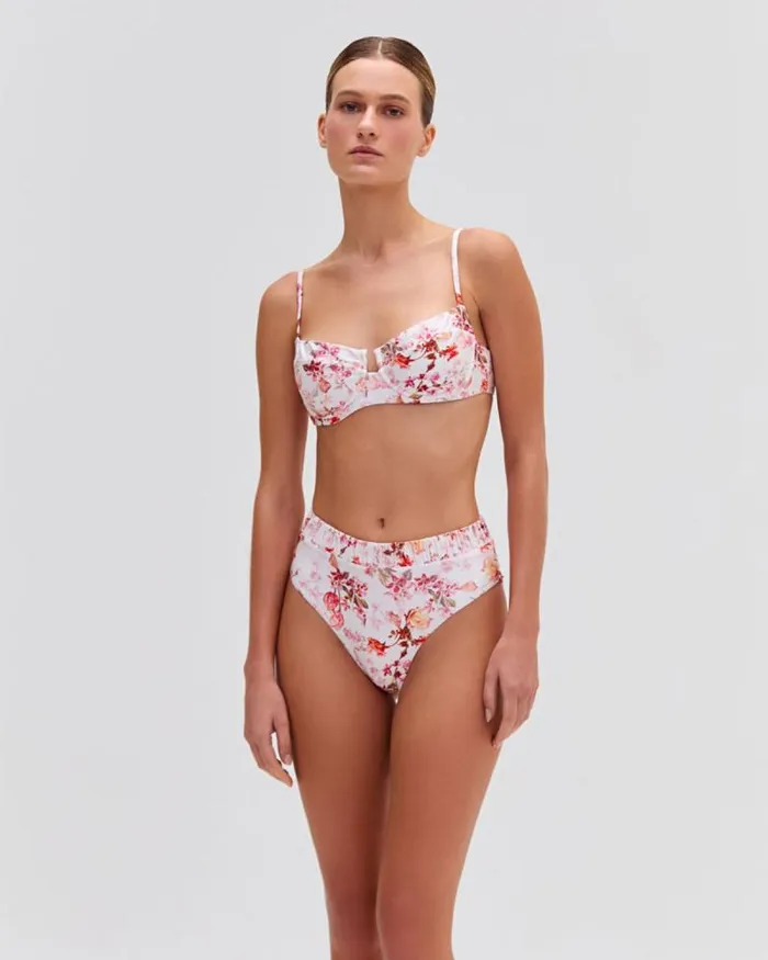 Women Bikinis PatBO Floral Haze Underwire Bikini Top EXCLUSIVE Vapor