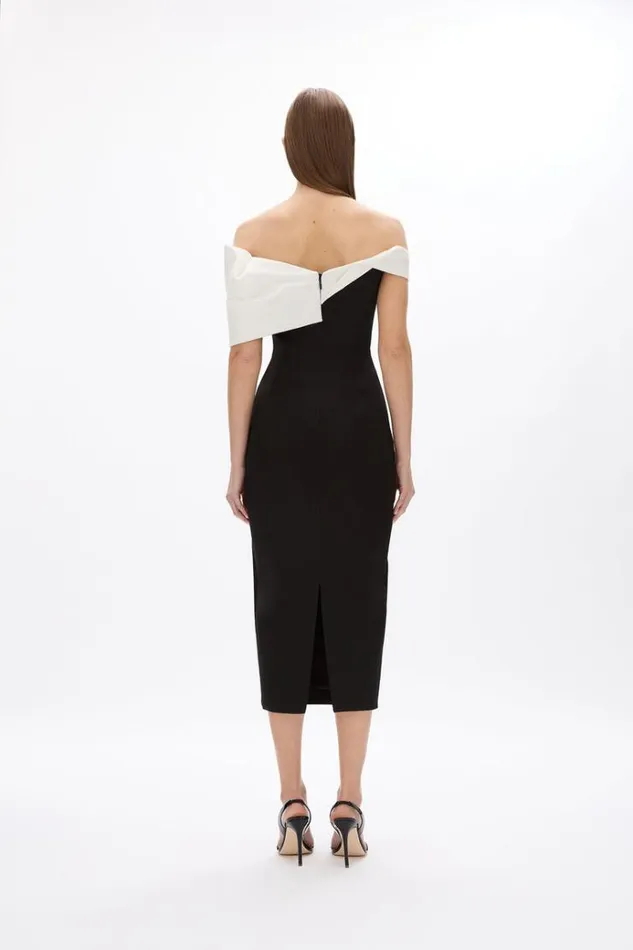 Women Black Dresses Rachel Gilbert DELILA DRESS Women Black Dresses Rachel Gilbert DELILA DRESS
