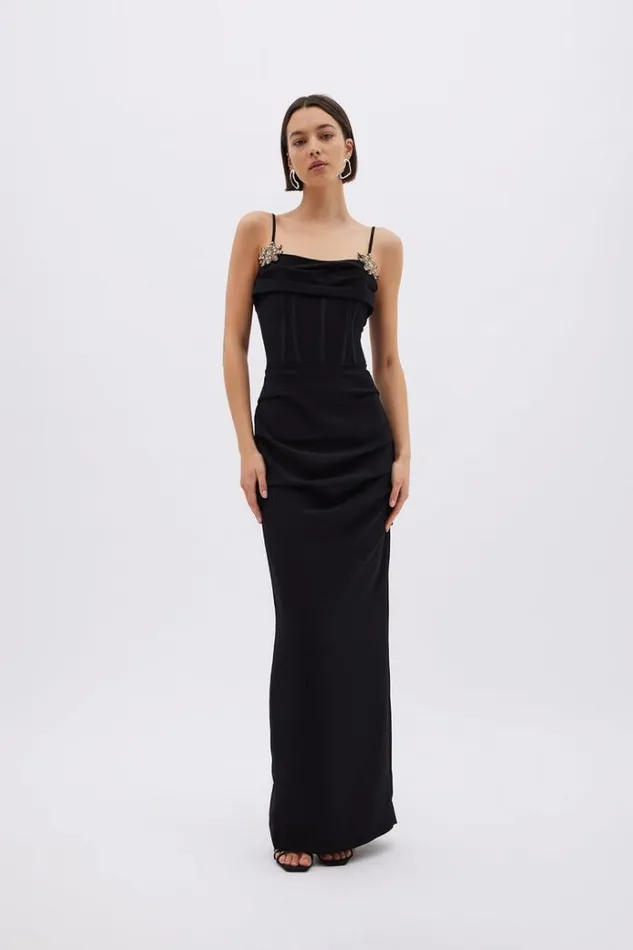 Women Black Dresses Rachel Gilbert KYLO GOWN