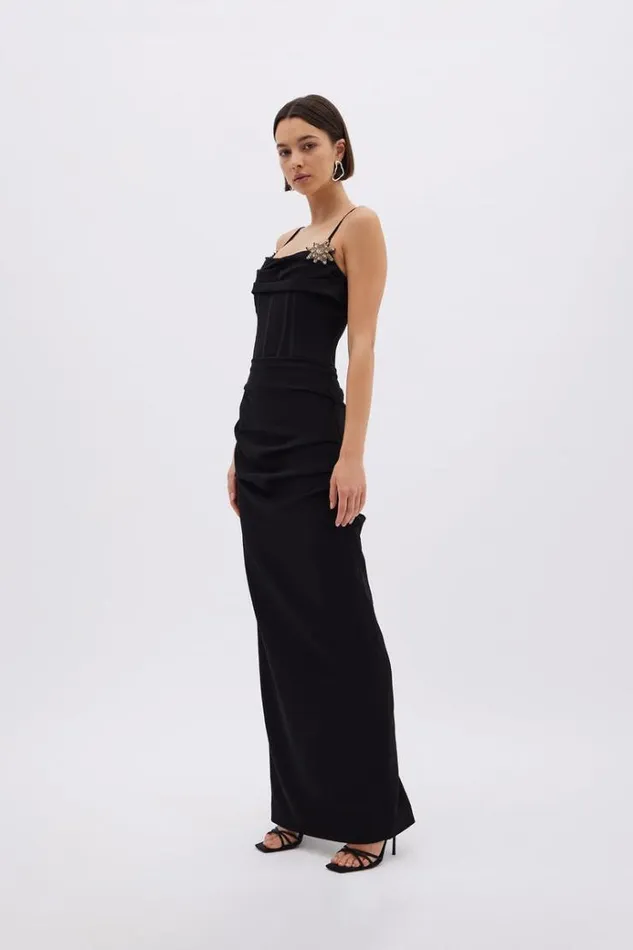 Women Black Dresses Rachel Gilbert KYLO GOWN