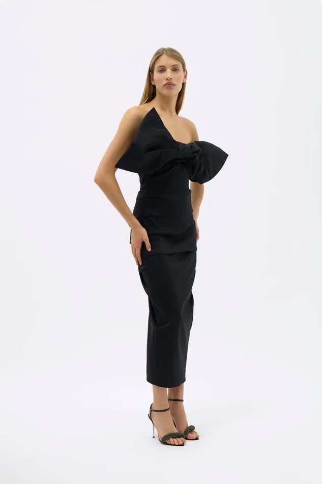 Women Black Dresses Rachel Gilbert MEMPHIS DRESS Women Black Dresses Rachel Gilbert MEMPHIS DRESS