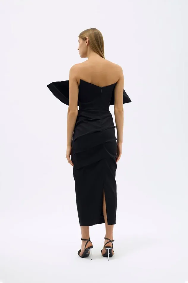 Women Black Dresses Rachel Gilbert MEMPHIS DRESS Women Black Dresses Rachel Gilbert MEMPHIS DRESS