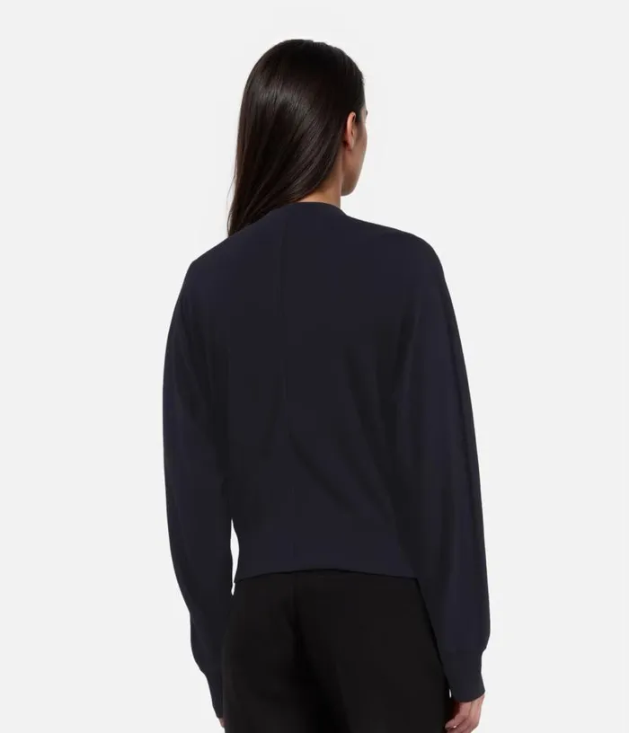 Women Black Wool Cardigan THE KOOPLES Sweaters