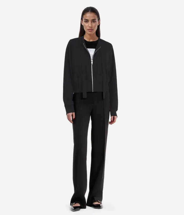 Women Black Wool Cardigan THE KOOPLES Sweaters