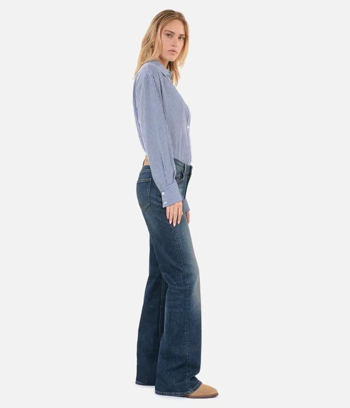 Women Blue Flare Jeans THE KOOPLES Jeans and Pants