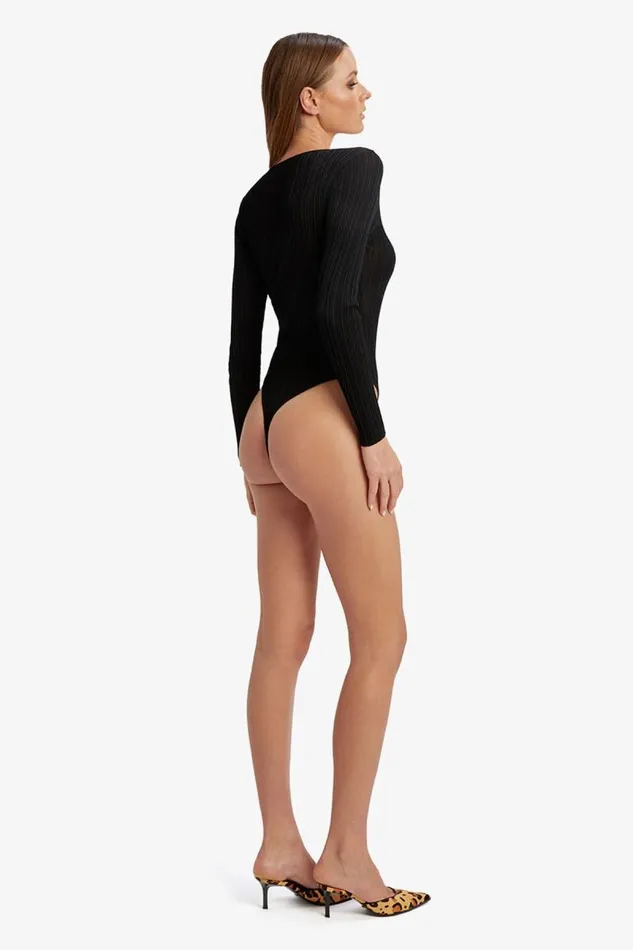 Women Bodysuits Bardot Bryson Bodysuit In Black Black Women Bodysuits Bardot Bryson Bodysuit In Black Black
