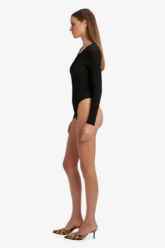 Women Bodysuits Bardot Bryson Bodysuit In Black Black Women Bodysuits Bardot Bryson Bodysuit In Black Black