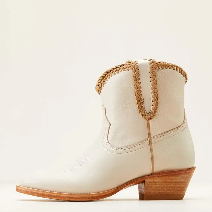 Women Booties Ariat Sterling Cora Western Boot Chiffon Women Booties Ariat Sterling Cora Western Boot Chiffon