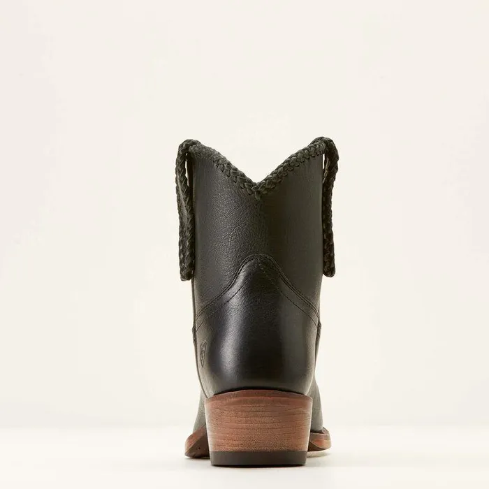 Women Booties Ariat Sterling Cora Western Boot Luxe Black Women Booties Ariat Sterling Cora Western Boot Luxe Black