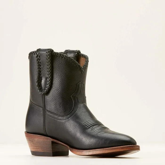 Women Booties Ariat Sterling Cora Western Boot Luxe Black Women Booties Ariat Sterling Cora Western Boot Luxe Black