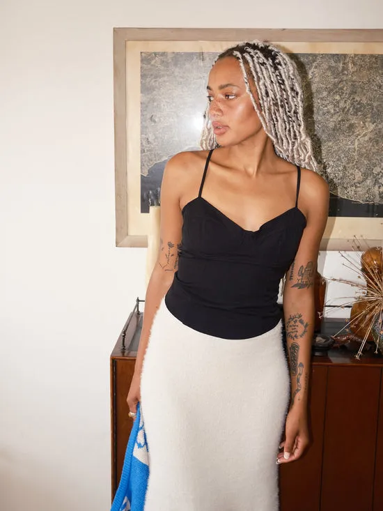 Women Bottoms Lisa Says Gah Maude Tricot Skirt Ecru