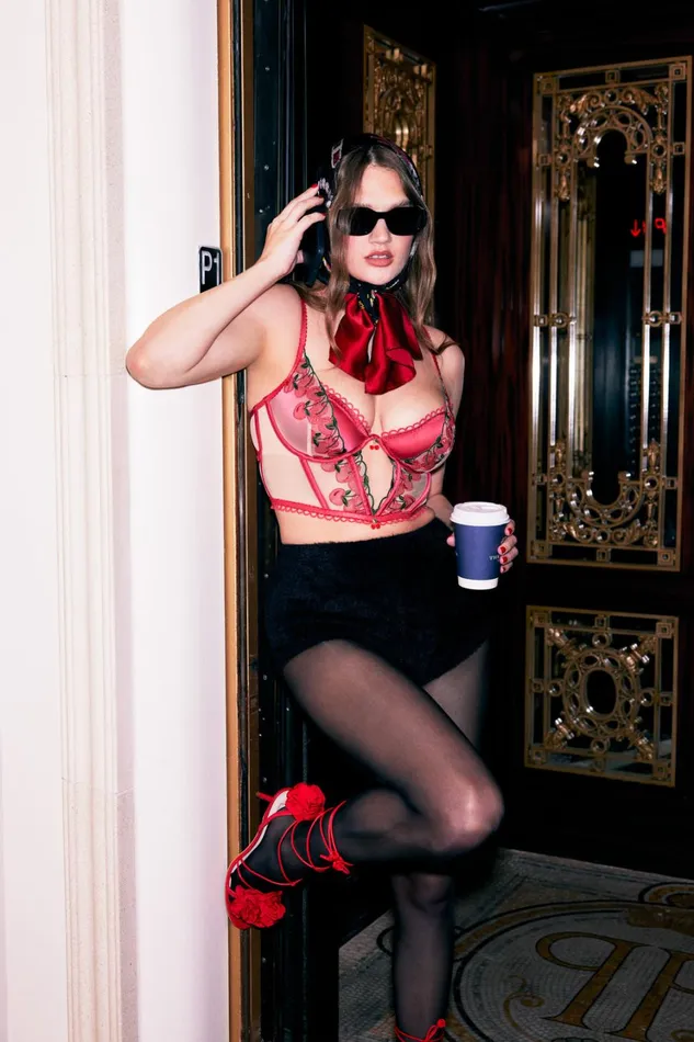 Women Cherie Bustier Red For Love and Lemons Lingerie Women Cherie Bustier Red For Love and Lemons Lingerie