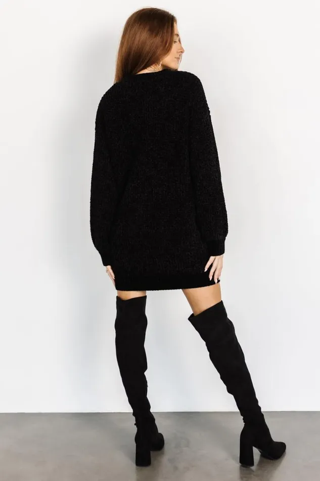 Women Christa Sweater Dress Black Baltic Born Short Dresses Women Christa Sweater Dress Black Baltic Born Short Dresses