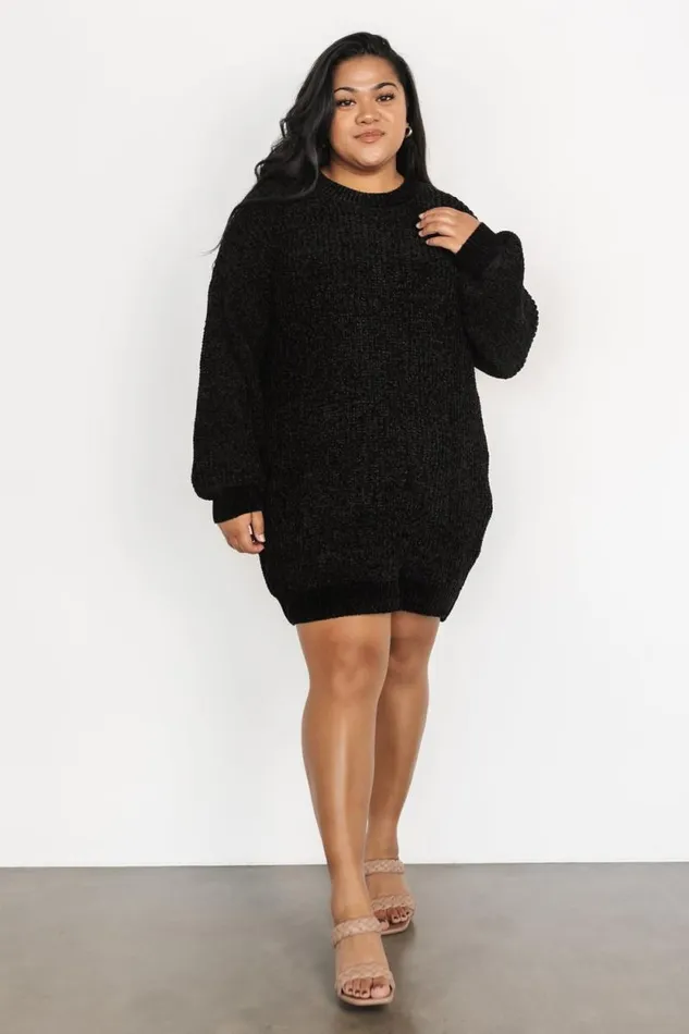 Women Christa Sweater Dress Black Baltic Born Short Dresses Women Christa Sweater Dress Black Baltic Born Short Dresses