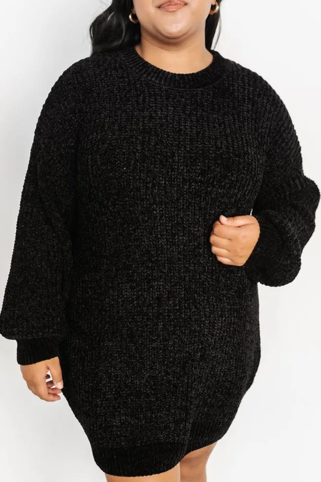 Women Christa Sweater Dress Black Baltic Born Short Dresses Women Christa Sweater Dress Black Baltic Born Short Dresses