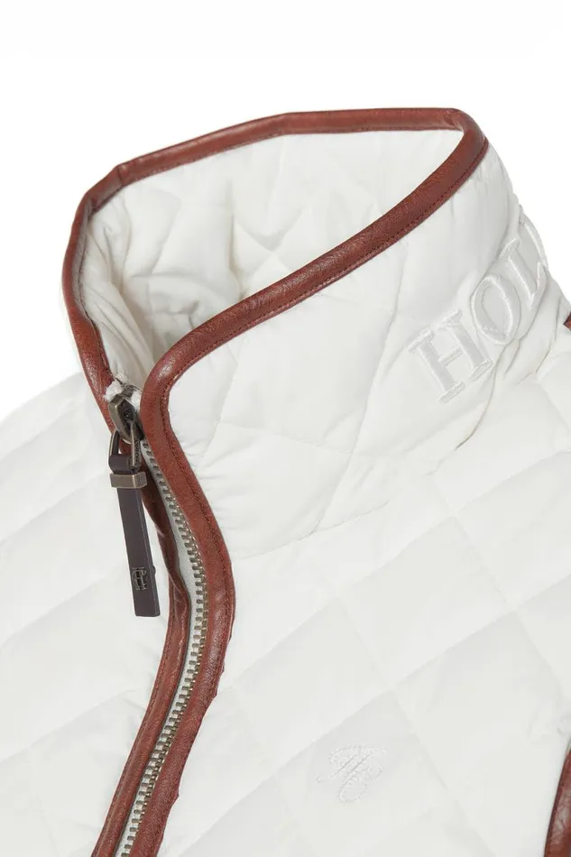 Women Country Quilted Gilet Cream Holland Cooper Gilets Women Country Quilted Gilet Cream Holland Cooper Gilets