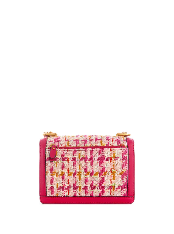 Women Crossbody GUESS Hot Pink Abey Crossbody Bag