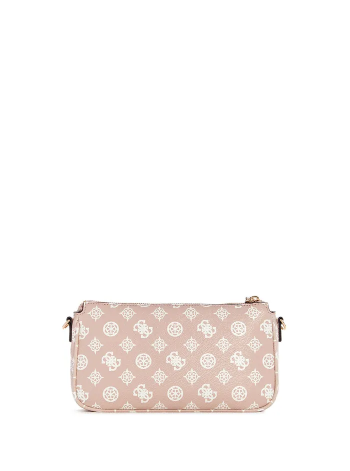 Women Crossbody GUESS Rose Logo Noelle Double Crossbody Bag