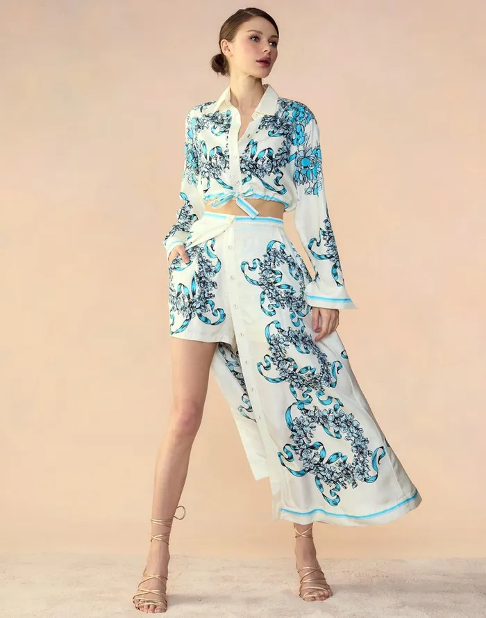 Women Cynthia Rowley Bottoms Marseille Skirt Wtblu Women Cynthia Rowley Bottoms Marseille Skirt Wtblu