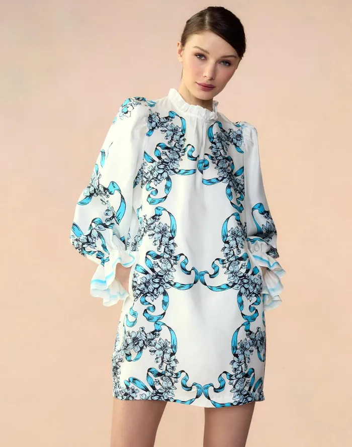 Women Cynthia Rowley Dresses Marseille Shift Dress Wtblu