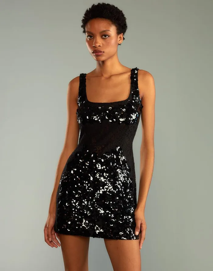 Women Cynthia Rowley Dresses The Cosmo Dress Black
