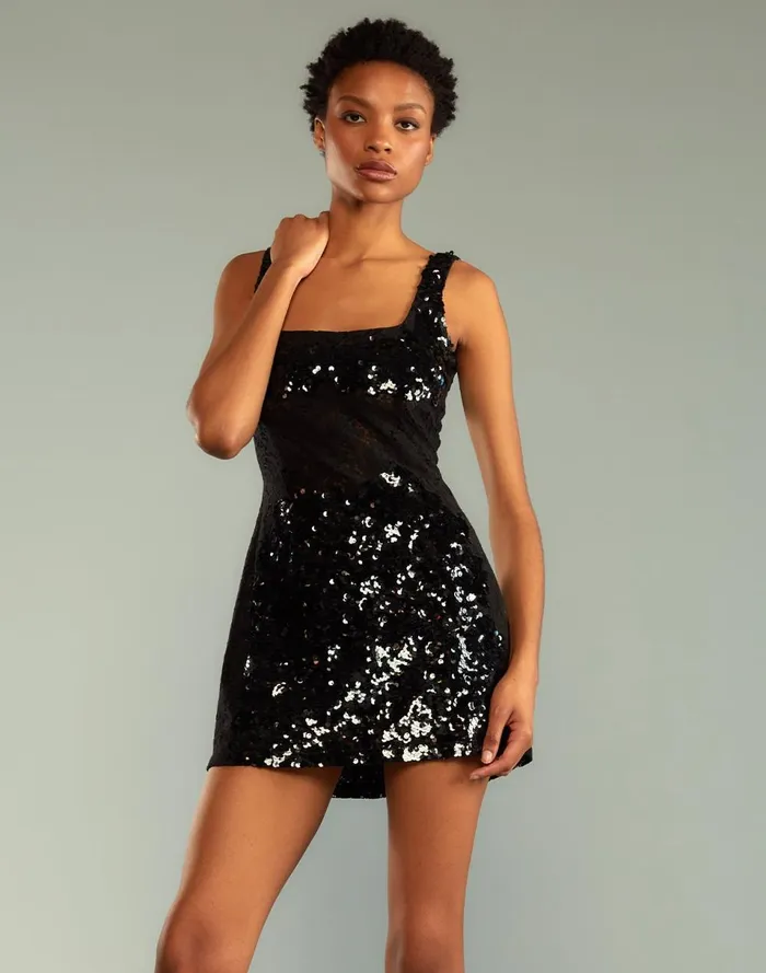 Women Cynthia Rowley Dresses The Cosmo Dress Black