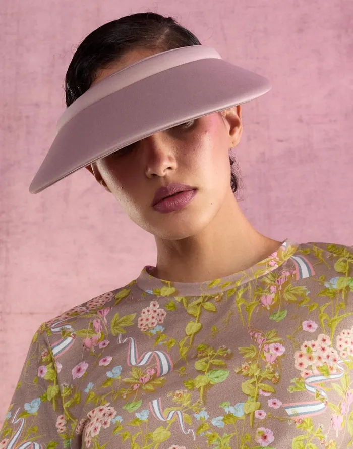 Women Cynthia Rowley Swim Bonded Visor Camel Women Cynthia Rowley Swim Bonded Visor Camel