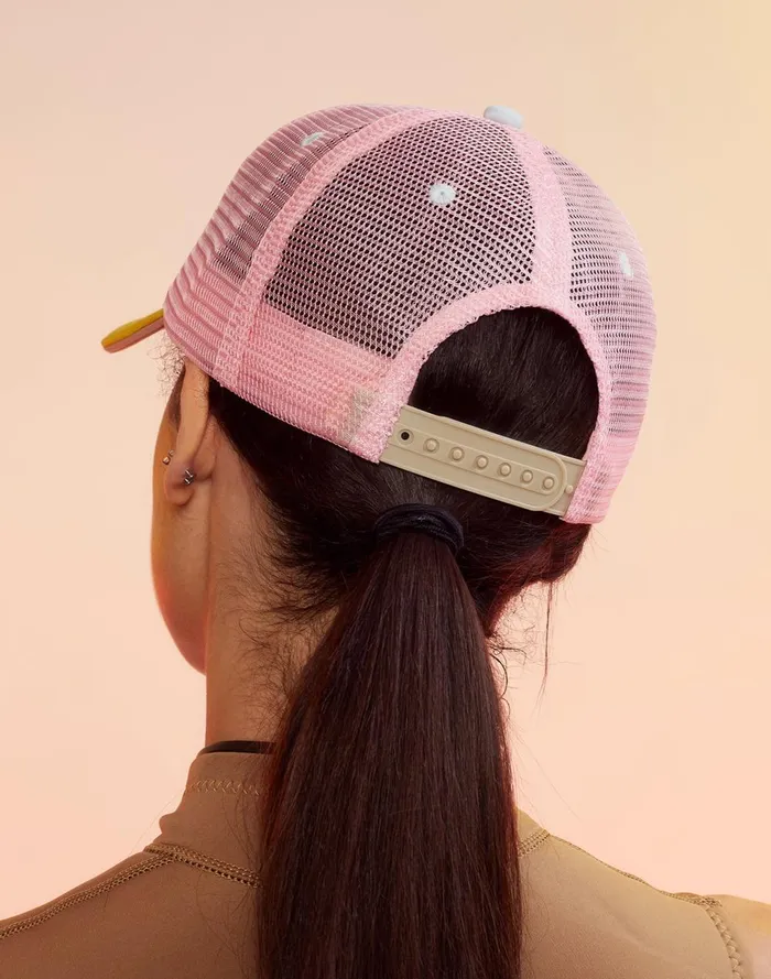 Women Cynthia Rowley Swim Colorblock Trucker Hat Ylbupk Women Cynthia Rowley Swim Colorblock Trucker Hat Ylbupk