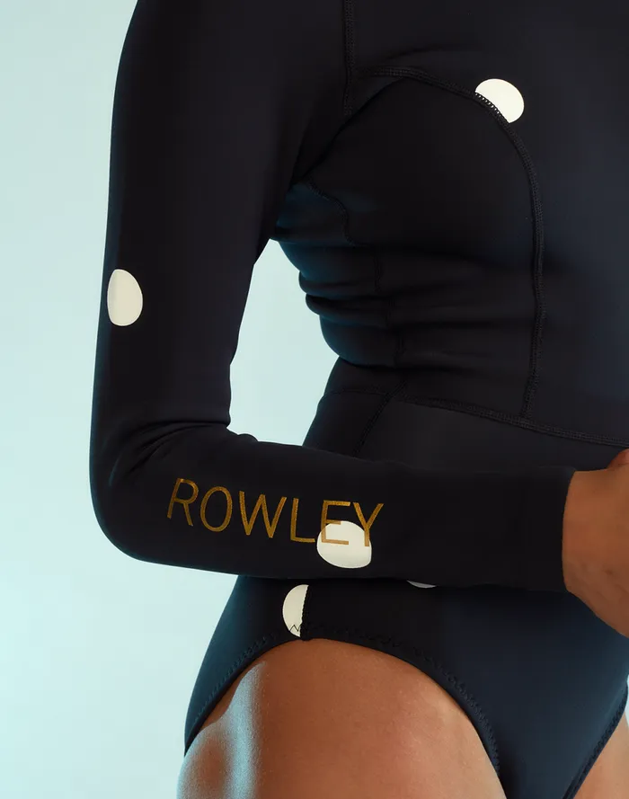Women Cynthia Rowley Swim Cruz Wetsuit Bkwht Women Cynthia Rowley Swim Cruz Wetsuit Bkwht