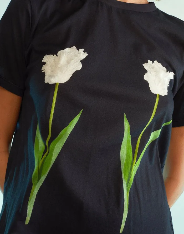 Women Cynthia Rowley Tops Everyday Tees Black Women Cynthia Rowley Tops Everyday Tees Black