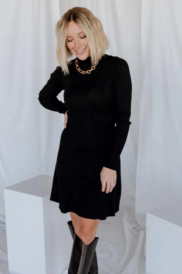 Women Dastrup Ribbed Dress Black Baltic Born Short Dresses Women Dastrup Ribbed Dress Black Baltic Born Short Dresses
