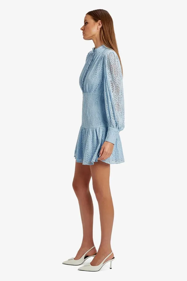 Women Day To Night Dresses Bardot Remy Lace Dress In Light Blue Light Blue Women Day To Night Dresses Bardot Remy Lace Dress In Light Blue Light Blue