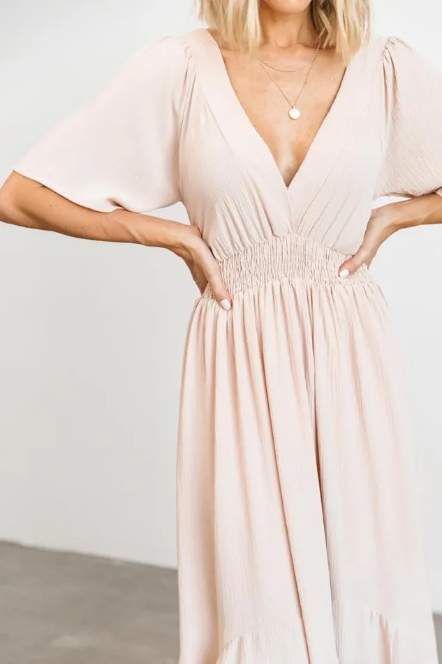 Women Delilah Maxi Dress Blush Baltic Born Maxi Dresses