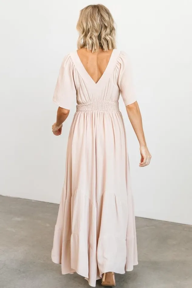 Women Delilah Maxi Dress Blush Baltic Born Maxi Dresses