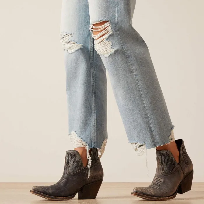 Women Denim Ariat Ultra High Rise Tomboy Straight Jean Mykonos Women Denim Ariat Ultra High Rise Tomboy Straight Jean Mykonos