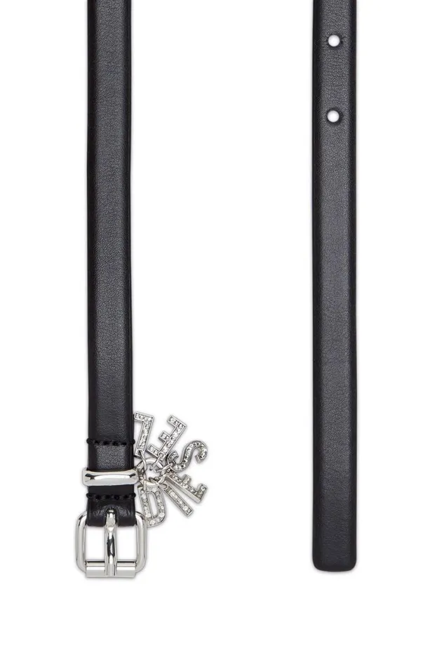 Women Diesel Belts BCHARMLOOP Black Women Diesel Belts BCHARMLOOP Black