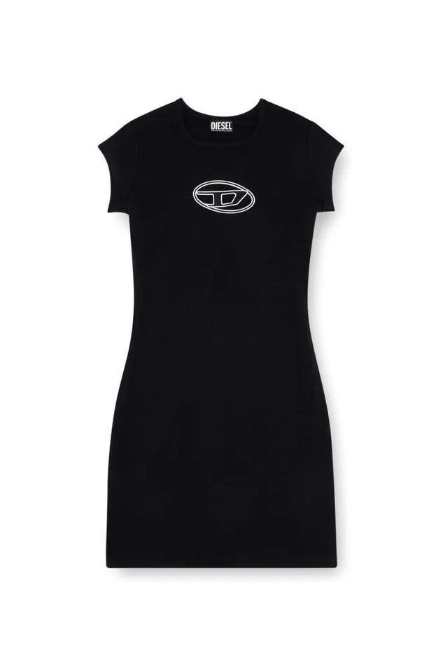 Women Diesel Dresses DANGIEL Blackwhite Women Diesel Dresses DANGIEL Blackwhite