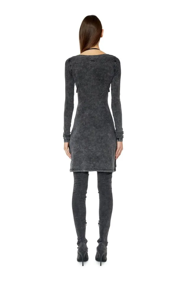 Women Diesel Dresses DBRANETTE Black Women Diesel Dresses DBRANETTE Black
