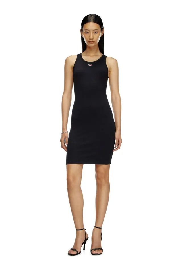 Women Diesel Dresses DTANKLONGD Black
