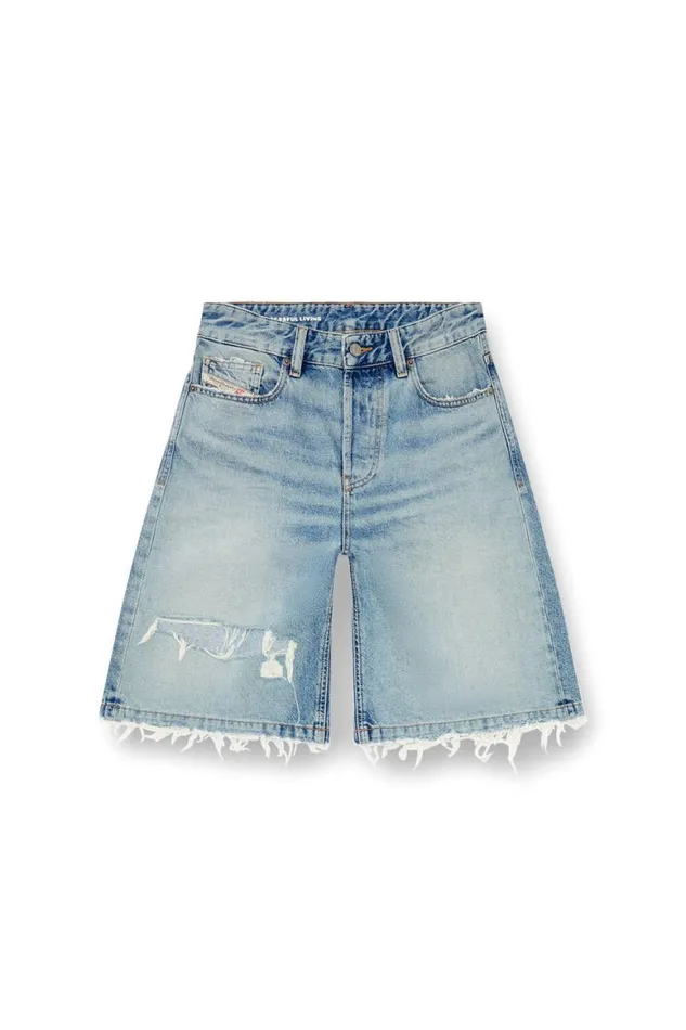 Women Diesel Jeans DESIRESHORT Light Blue Women Diesel Jeans DESIRESHORT Light Blue