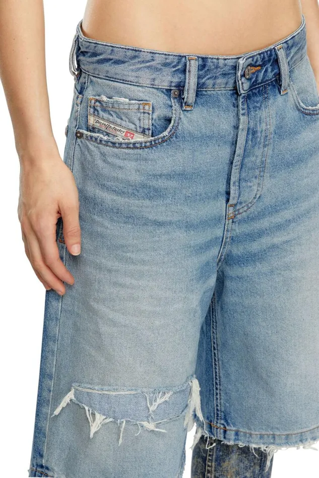 Women Diesel Jeans DESIRESHORT Light Blue Women Diesel Jeans DESIRESHORT Light Blue