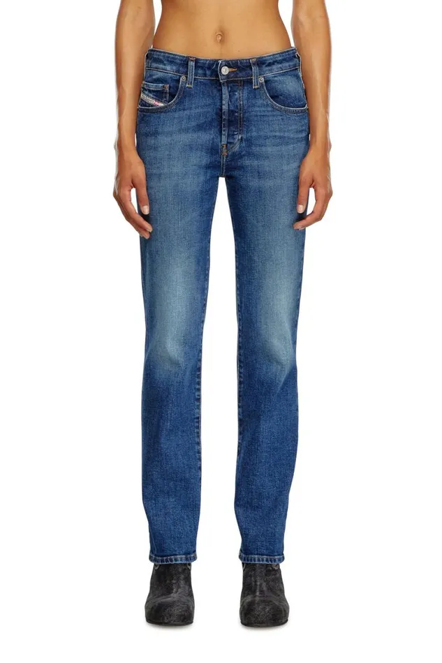 Women Diesel Jeans Regular Jeans 1989 DMine 09I28 Dark Blue Women Diesel Jeans Regular Jeans 1989 DMine 09I28 Dark Blue