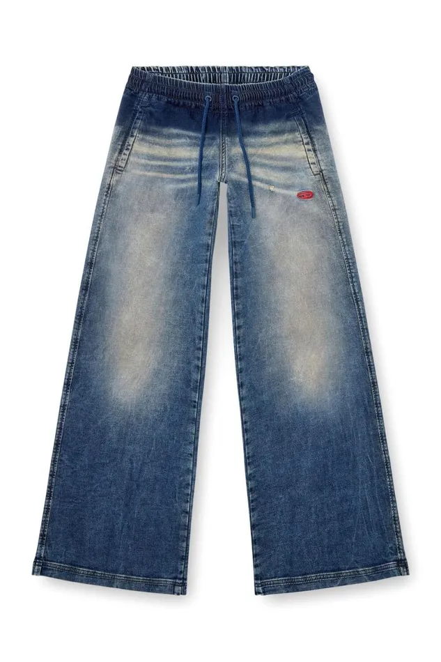 Women Diesel Jeans Relaxed 2078 DAinty Joggjeans 068PQ Medium Blue Women Diesel Jeans Relaxed 2078 DAinty Joggjeans 068PQ Medium Blue