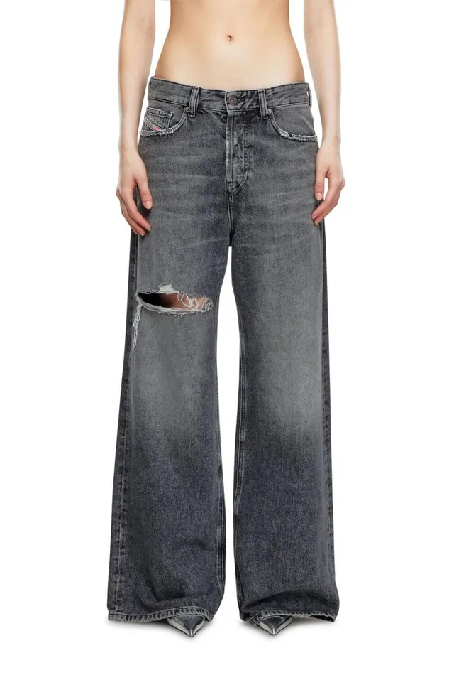 Women Diesel Jeans Relaxed Jeans 1996 DSire 007X4 Blackdark Grey Women Diesel Jeans Relaxed Jeans 1996 DSire 007X4 Blackdark Grey