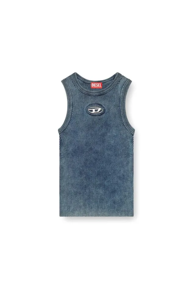Women Diesel Knitwear MANCHORASL Dark Blue Women Diesel Knitwear MANCHORASL Dark Blue
