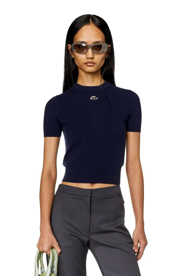 Women Diesel Knitwear MARGA Dark Blue Women Diesel Knitwear MARGA Dark Blue
