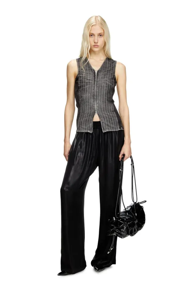 Women Diesel TShirts and Tops DENESSIS Greyblack