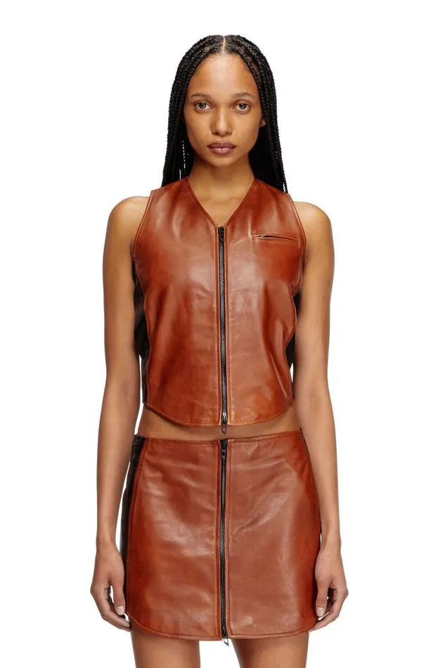 Women Diesel TShirts and Tops LUSTRA Blackbrown Women Diesel TShirts and Tops LUSTRA Blackbrown