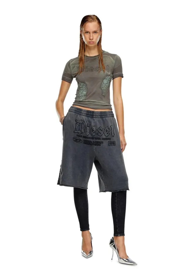 Women Diesel TShirts and Tops TUNCUT Green