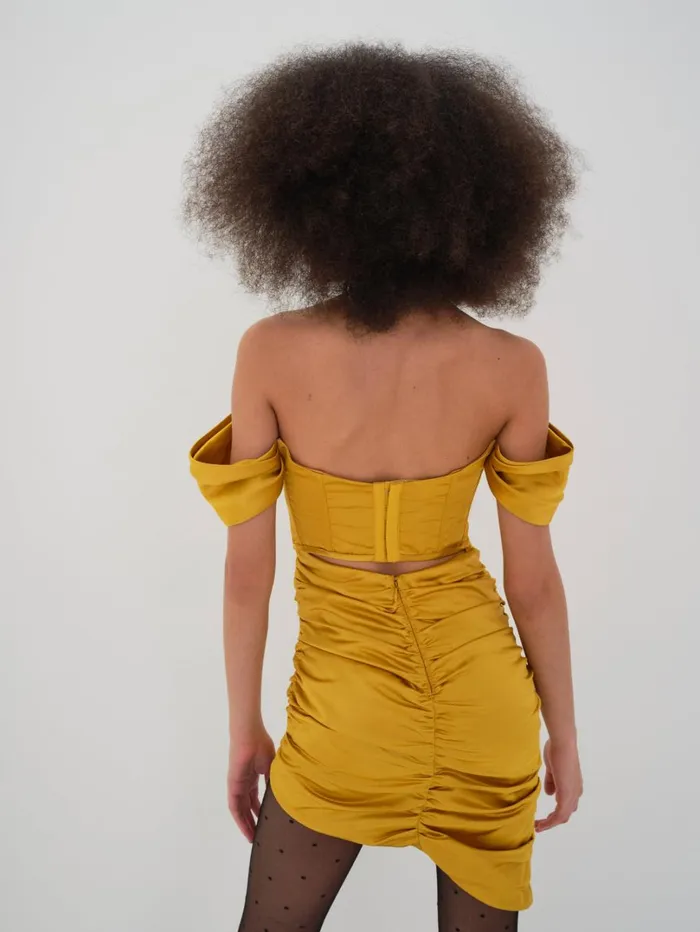 Women Drew Mini Dress Yellow For Love and Lemons Dresses Women Drew Mini Dress Yellow For Love and Lemons Dresses